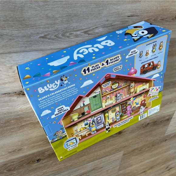 NWT Bluey Celebration Home Playset - Picture 5 of 12